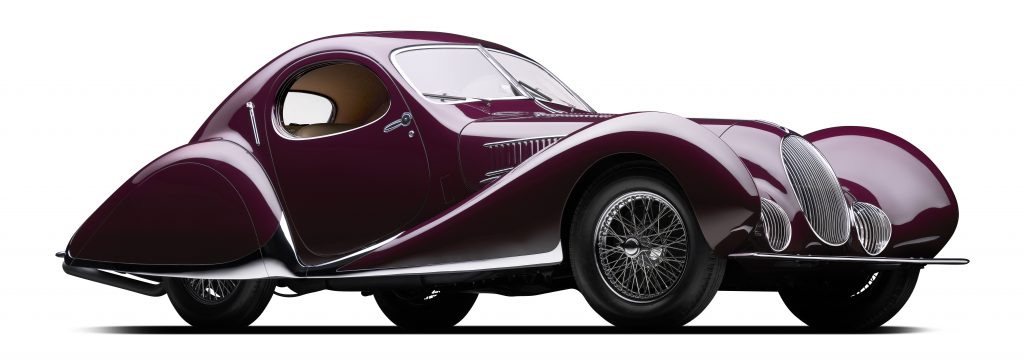 1937 Talbot Lago T150CSS-front 3q