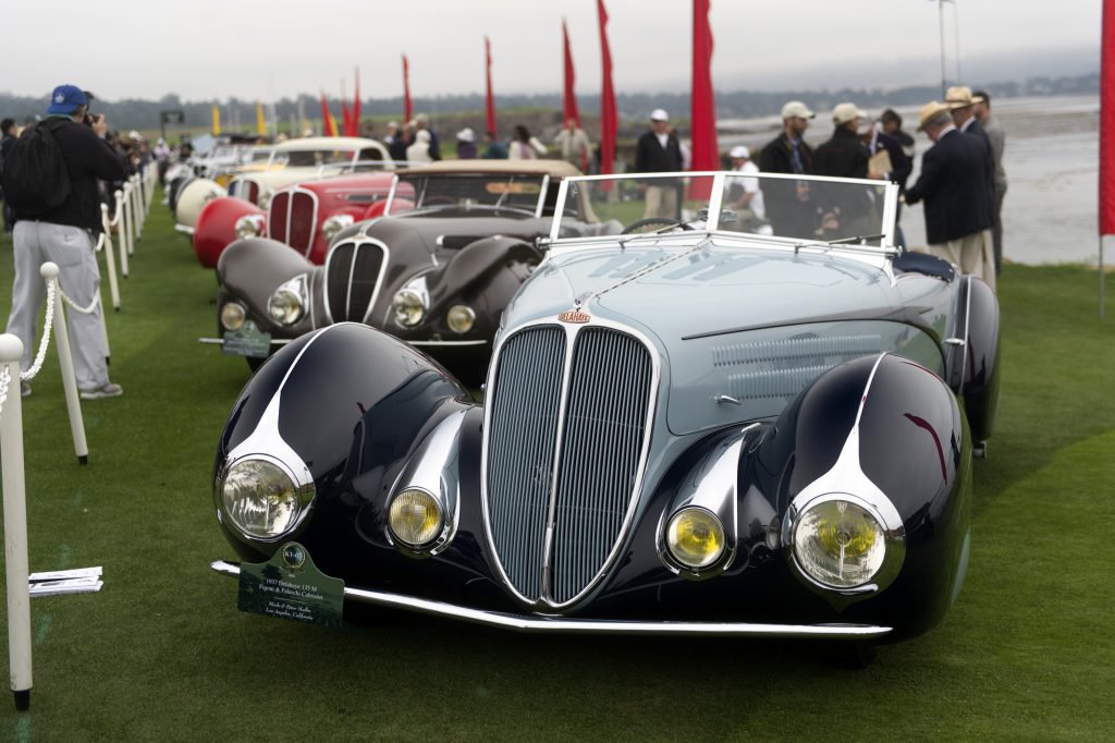 Mullin Cars Honored Throughout Monterey Car Week - 1937 Delahaye Type 135M - Photo by Drew Phillips